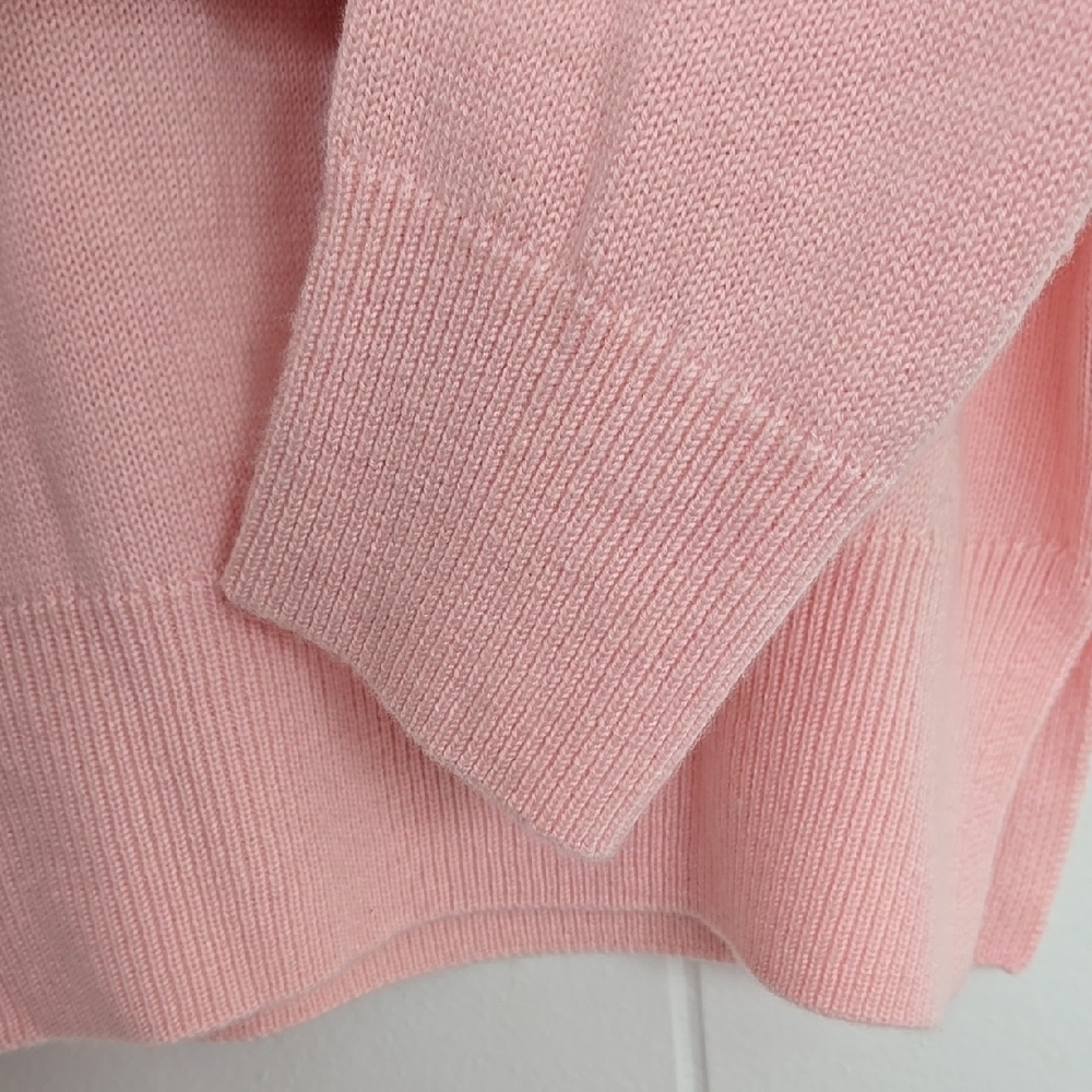 Kate Spade Women's Pink Wink Wool Blend Crew Neck Sweater, Small - Picture 5 of 10